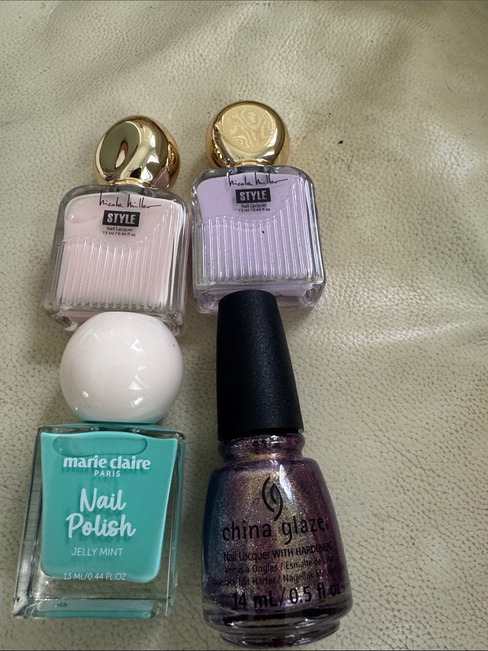 Nicole Miller Style, China Glaze, Marie Pastel Lilac Nail Polish - Nicole Miller